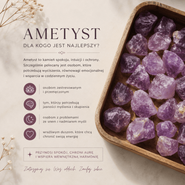 Ametyst – naturalny kamień spokoju i harmonii - View 1