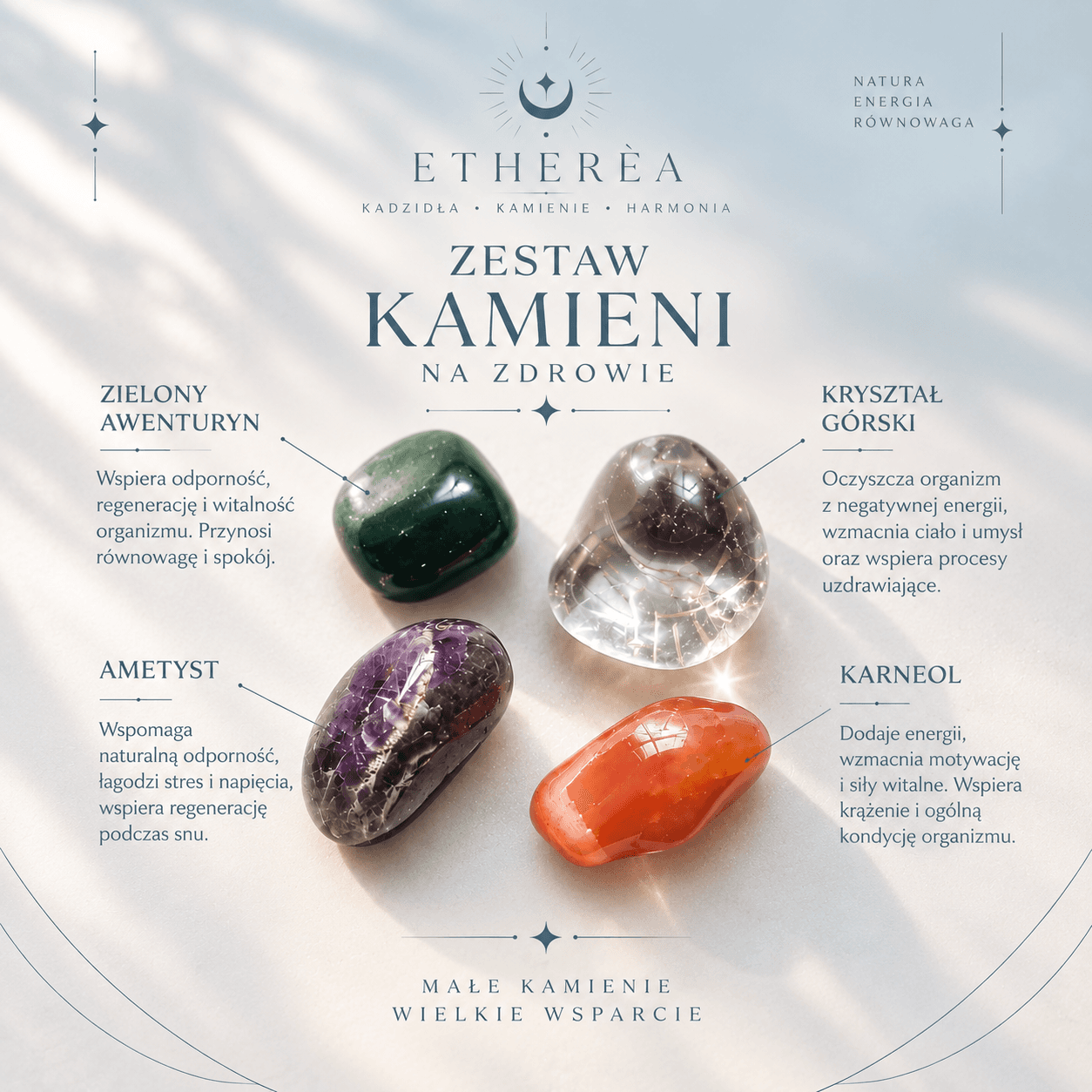 Zestaw kamieni – Na zdrowie - View 1